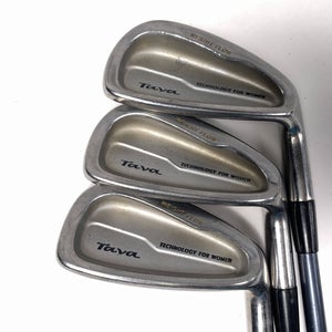 Mizuno Tava Iron Set 7-9 Tava Ladies Graphite Womens RH Midsize Grips