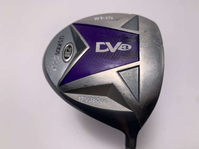 US Kids WT-15s DV3 Driver 17* Ultralight 54" Regular Graphite Mens RH