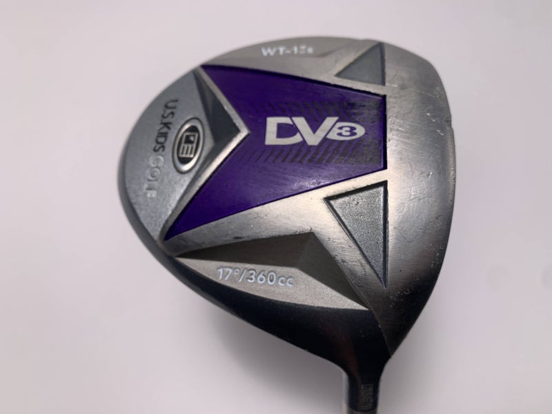 US Kids WT-15s DV3 Driver 17* Ultralight 54" Regular Graphite Mens RH