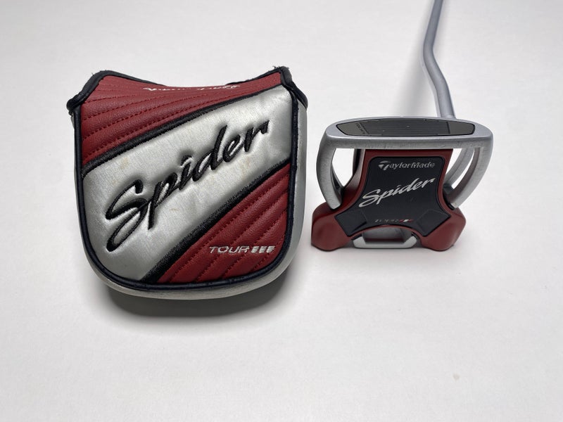 TaylorMade Spider Tour Red Silver Double Bend Putter 34" Mens RH HC