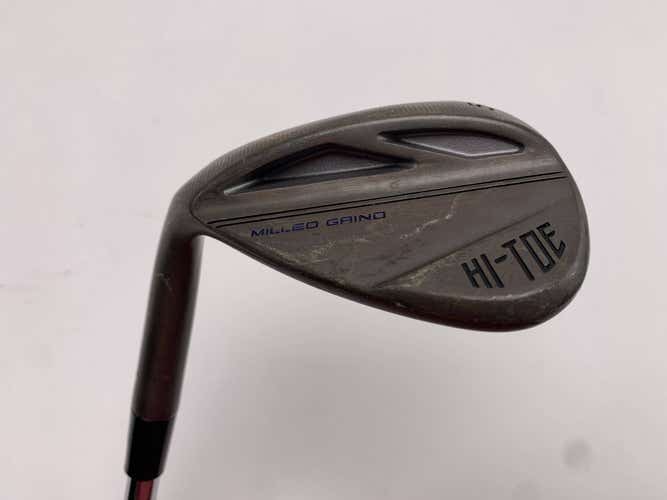 TaylorMade Milled Grind 3 HI-TOE Raw Face Lob Wedge LW 58* 7 KBS Hi-Rev 2.0 LH