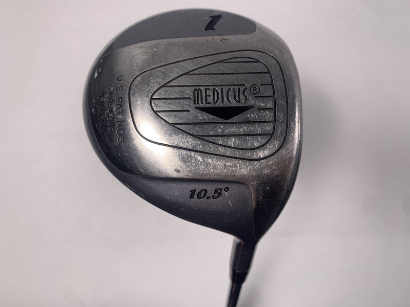 Medicus Overspin Driver Training Aid 10.5* True Temper Dynamic Dual Hinge RH