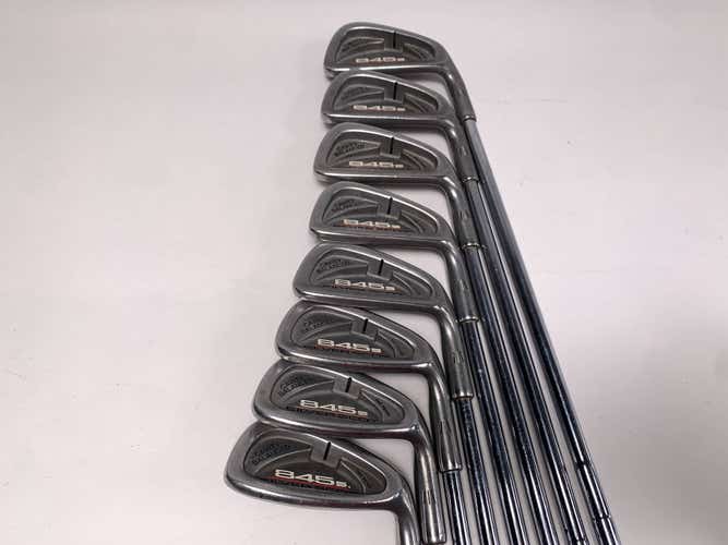 Tommy Armour 845 S Silver Scot Iron Set 3-PW Tour Step Regular Steel Mens RH