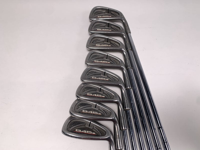 Tommy Armour 845 S Silver Scot Iron Set 3-PW Tour Step Regular Steel Mens RH