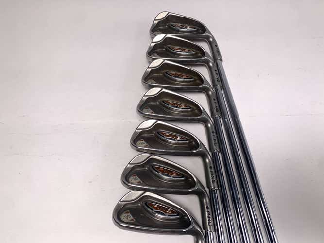 Ping G10 Iron Set 4-PW Black Dot AWT Regular Steel Mens RH