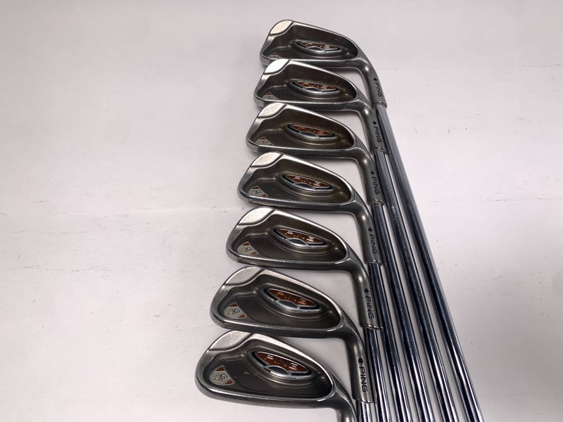 Ping G10 Iron Set 4-PW Black Dot AWT Regular Steel Mens RH