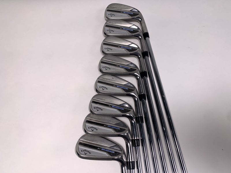 Callaway Paradym Ai Smoke Iron Set 4-PW+GW True Temper Elevate MPH Regular RH