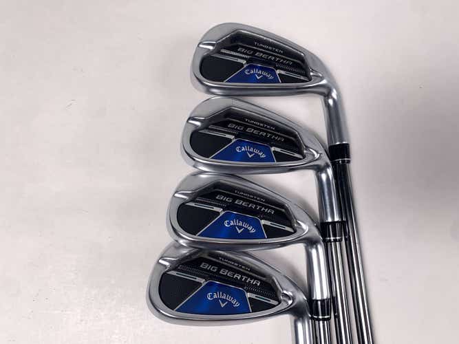 Callaway Big Bertha B21 Iron Set 7-PW RCH 65 Senior Graphite Mens RH