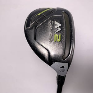 TaylorMade M2 2019 4 Hybrid 22* REAX 75g Stiff Graphite Mens RH