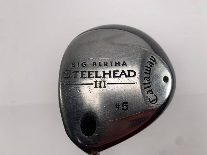 Callaway Steelhead III 5 Fairway Wood 18* Harvey Penick Senior Steel Mens LH