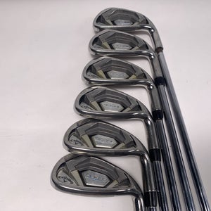 Callaway Rogue Iron Set 5-PW Regular Steel Mens RH +1/2''