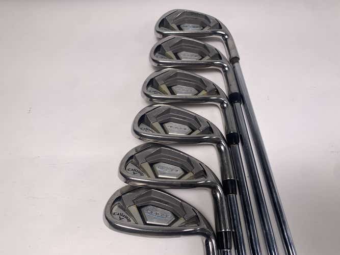 Callaway Rogue Iron Set 5-PW Regular Steel Mens RH +1/2''