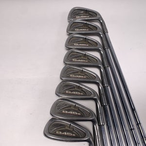 Tommy Armour 845 S Silver Scot Iron Set 3-PW Tour Step Stiff Steel Mens RH