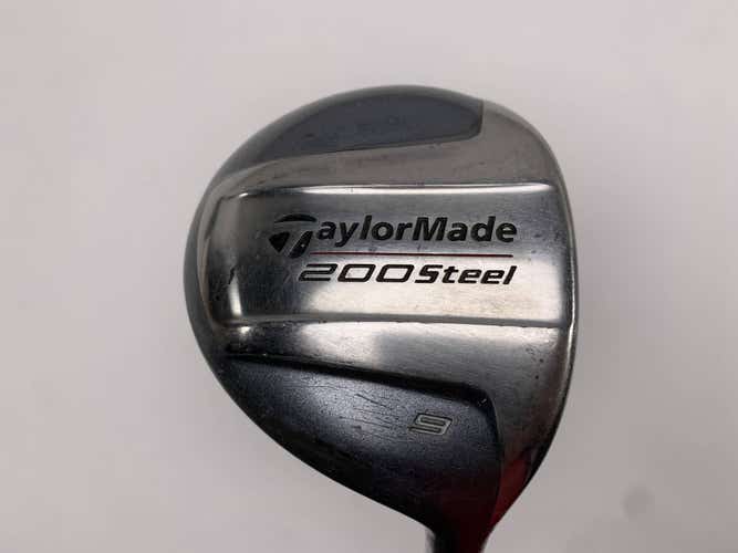 TaylorMade 200 Steel 9 Fairway Wood 24* Lite L-60 Senior Graphite Mens RH