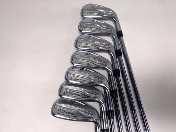 Titleist 718 AP2 Iron Set 4-PW Project X LZ 6.0 120g Stiff Steel Mens RH