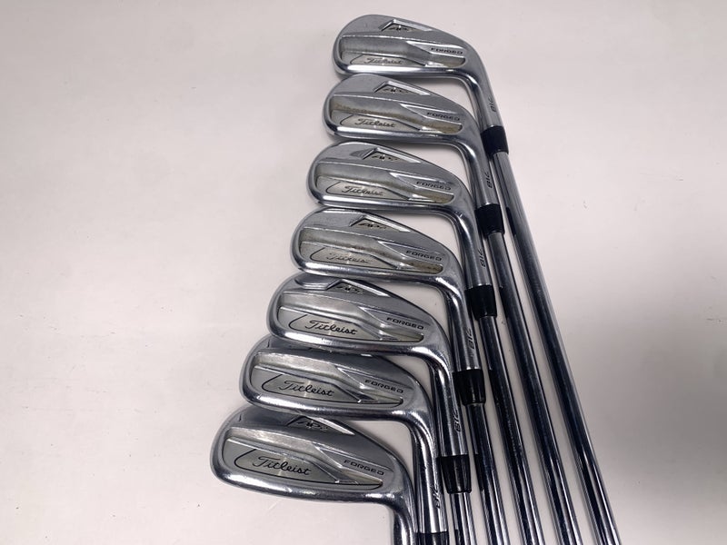 Titleist 718 AP2 Iron Set 4-PW Project X LZ 6.0 120g Stiff Steel Mens RH