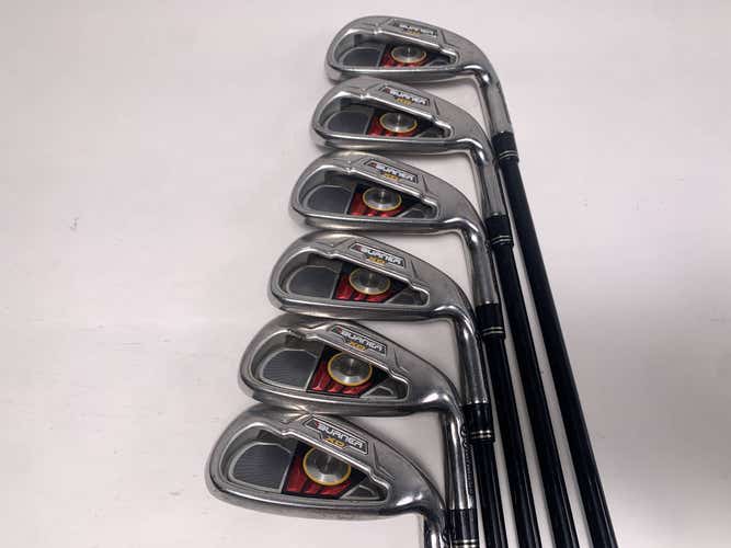 TaylorMade Burner XD Iron Set 4-9 REAX SuperFast 65g Regular RH +1/2''