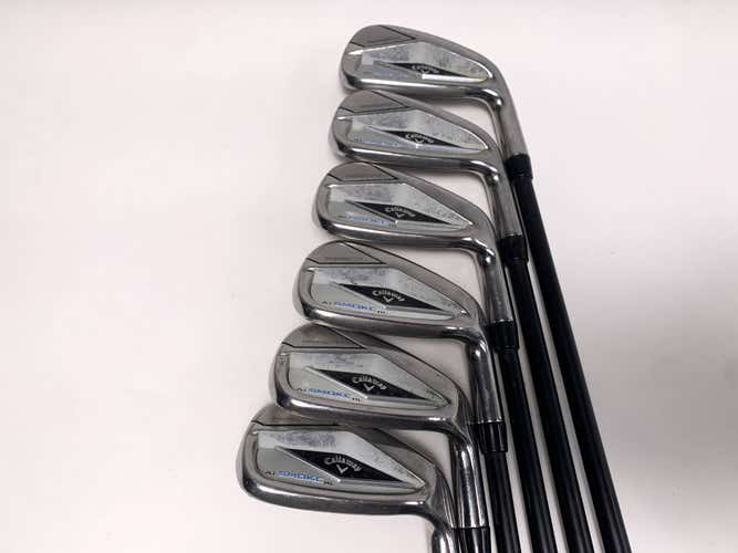 Callaway Paradym Ai Smoke HL Iron Set 6-PW+GW Cypher Sixty 5.5 60g Regular RH