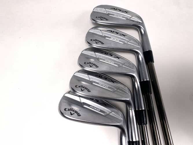 Callaway Apex Pro 21 Iron Set 7-PW+GW Recoil ESX 460 F3 Regular  RH