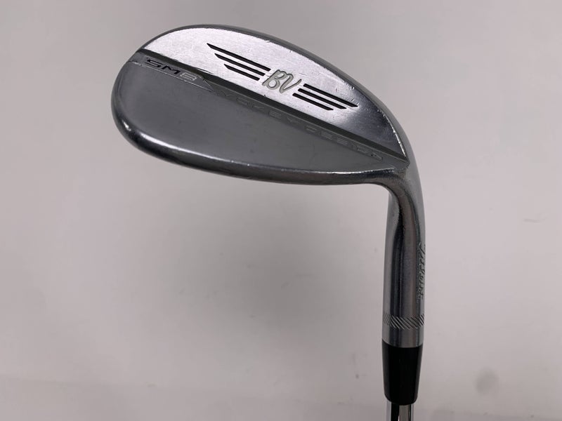 Titleist Vokey SM8 Tour Chrome Sand Wedge SW 54* 12 Bounce D-Grind Wedge Mens RH
