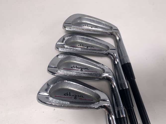 Ben Hogan Edge Iron Set 6-9 Senior Steel Mens RH Undersize Grips