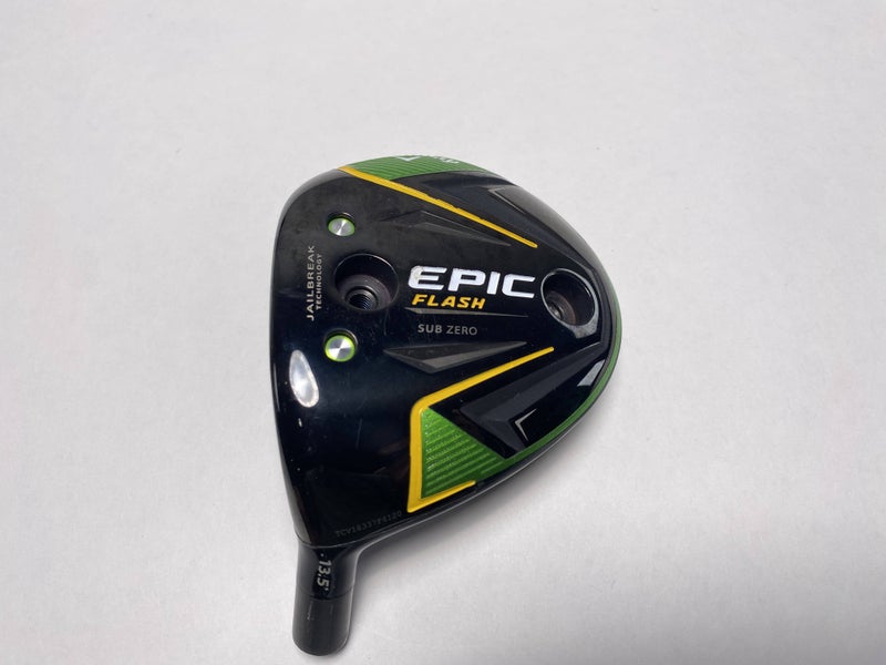 Callaway EPIC Flash Sub Zero 3 Tour Issue Fairway Wood 13.5* HEAD ONLY Mens LH