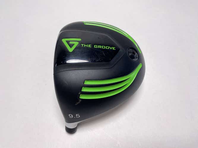 Vertical Groove Golf The Groove Driver 9.5* HEAD ONLY Mens LH