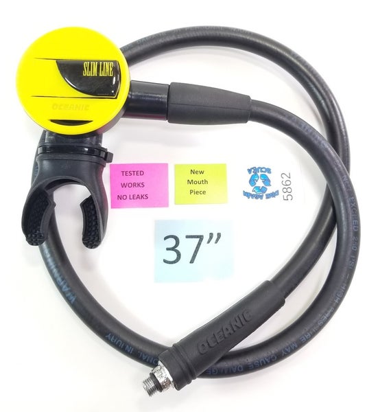 Oceanic Slim Line Yellow Scuba Dive Octo Octopus 2nd Stage Regulator Slimline