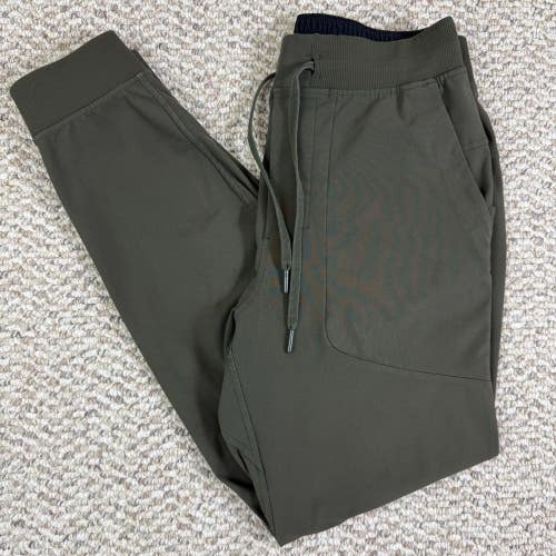 Lululemon ABC Jogger Pants Size XS Stretch Mens Green Olive Dark Extra Small
