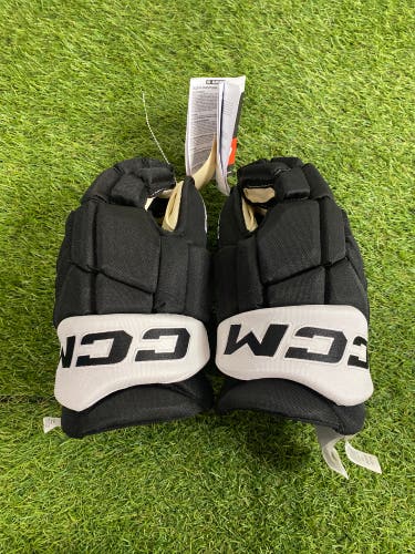 Black Senior CCM HGJSCHL Gloves 14" Pro Stock (New)