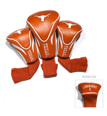 Team Golf Contour Golf Club Headcovers 3pk (Texas Longhorns) NCAA NEW