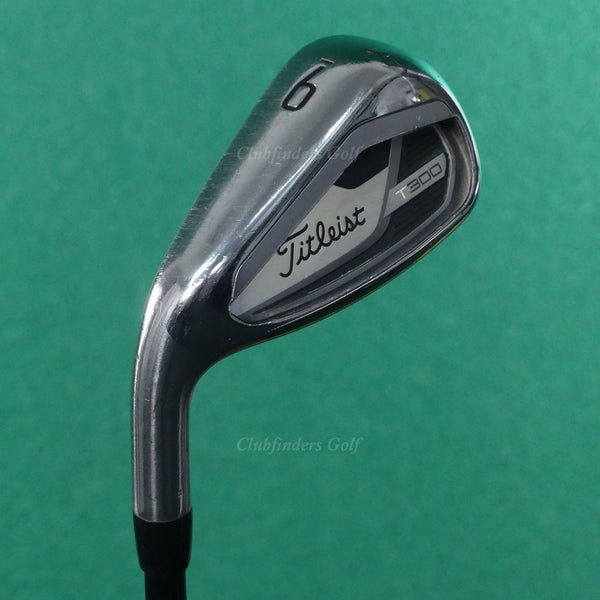 LH Titleist T300 2021 Single 9 Iron Fujikura Vista Pro IR 50-R2 Graphite Seniors