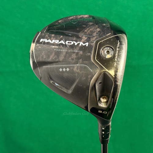 Callaway Paradym TD Night Mode 9 Driver Kai'li White 60-S Graphite Stiff w/HC