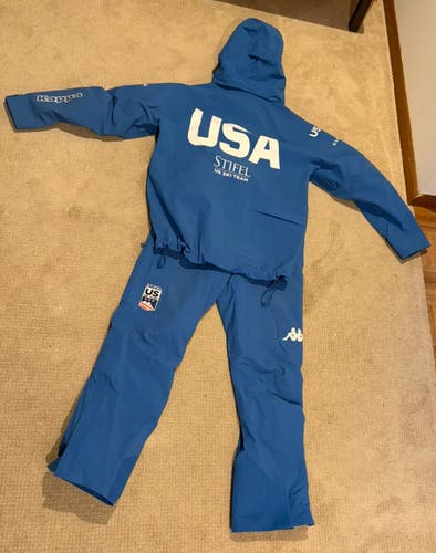 US Ski Team Issued Kappa Jacket and Ski Pants, 2023/24 Season, Medium