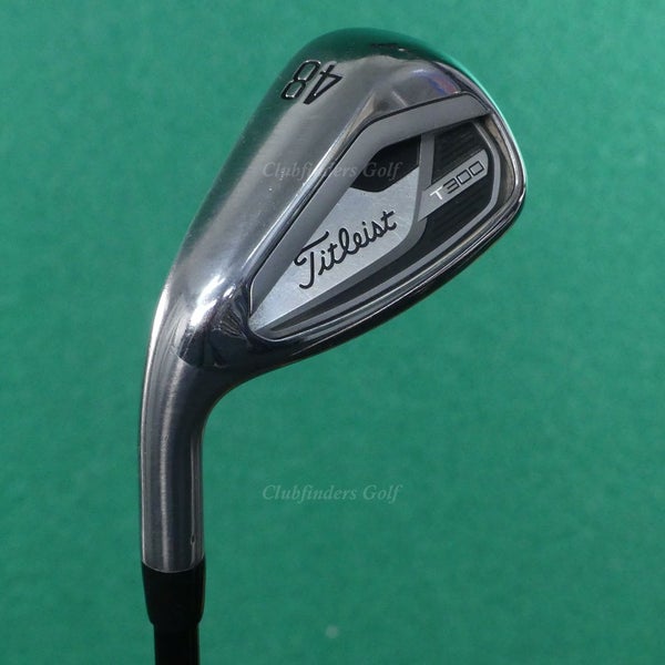 LH Titleist T300 2021 48 AW Approach Wedge Fujikura Vista Pro Graphite Seniors