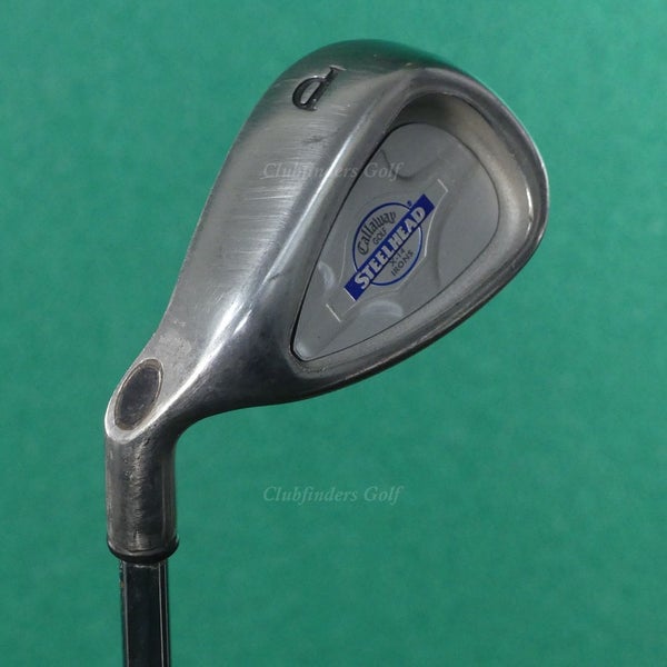 LH Callaway Steelhead X-14 PW Pitching Wedge Constant Weight Rifle Steel Regular