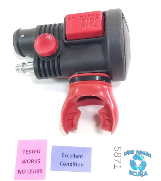 Scubapro 3rd Gen Air 2 Alternate Air Source BC BCD Octo Inflator Scuba Dive Air2