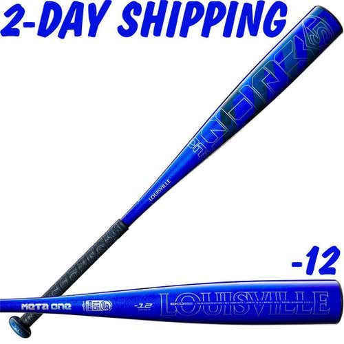 NEW-NO WRAPPER | 2023 Louisville Slugger Meta 1 One 30"/18 oz USSSA Travel Bat 2"