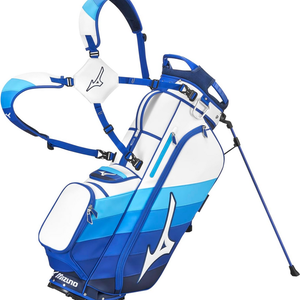 NEW 2025 Mizuno 5-Way Royal Blue/White Tour Staff Stand Golf Bag