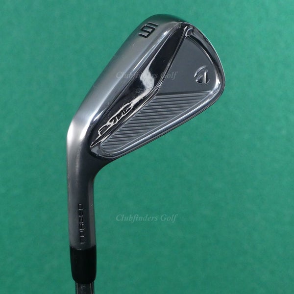 LH TaylorMade P-7MC 2023 Forged Single 6 Iron Precision Rifle 6.0 Steel Stiff