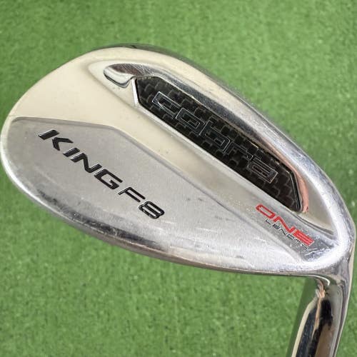 Cobra King F8 One Length Lob Wedge True Temper Flighted Stiff Flex Steel 37.25