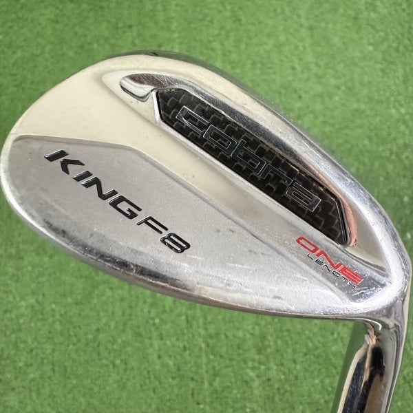 Cobra King F8 One Length Lob Wedge True Temper Flighted Stiff Flex Steel 37.25