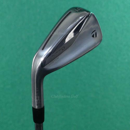 LH TaylorMade P-770 2020 Forged Single 6 Iron Dynamic Gold 95 R300 Steel Regular
