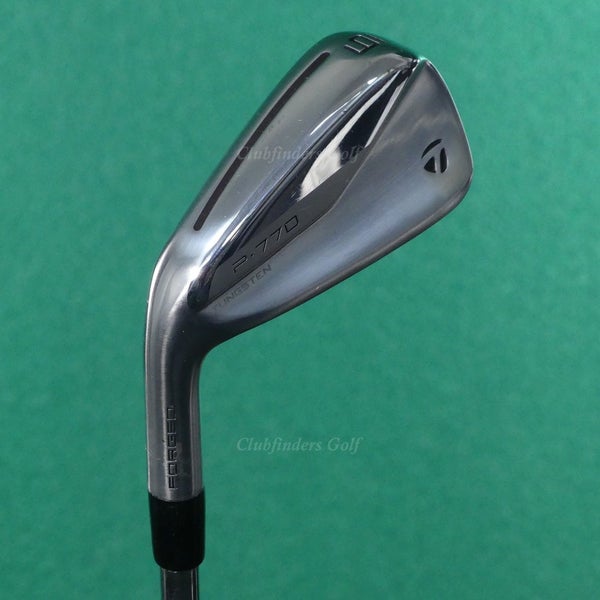 LH TaylorMade P-770 2020 Forged Single 6 Iron Dynamic Gold 95 R300 Steel Regular