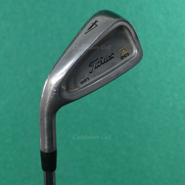 LH Titleist DCI 981 Single 4 Iron Factory TriSpec Steel Regular