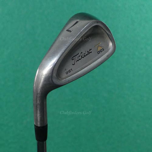 LH Titleist DCI 981 Single 7 Iron Factory TriSpec Steel Regular