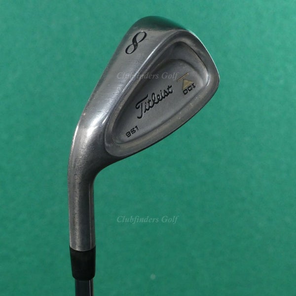 LH Titleist DCI 981 Single 8 Iron Factory TriSpec Steel Regular