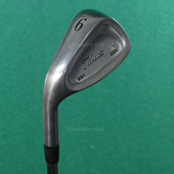 LH Titleist DCI 981 Single 9 Iron Factory TriSpec Steel Regular