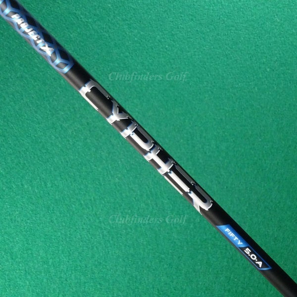 NEW Project X CYPHER Fifty 5.0-A .370 Senior 39" Graphite Iron / Hybrid Shaft