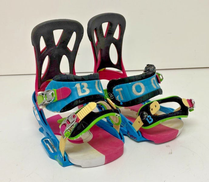 Burton Cartel EST Channel Mount All-Mountain Snowboard Bindings M/L